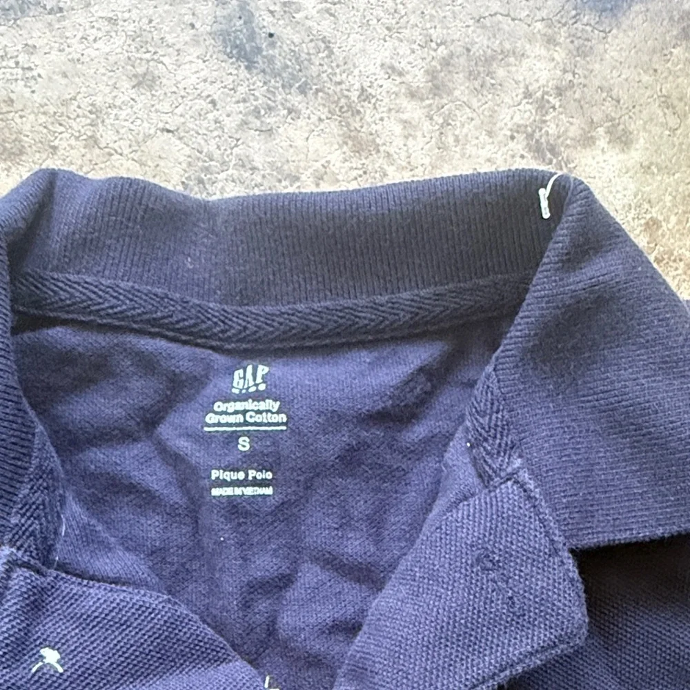 GAP Boys Classic Navy Polo Shirt